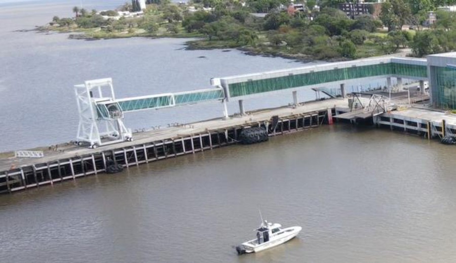 imagen de Puerto de Colonia: prevén finalizar en noviembre las obras de ampliación de la terminal
