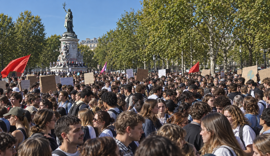 imagen de Las protestas estudiantiles en Francia entran en la campaña electoral y preparan otra jornada de movilización