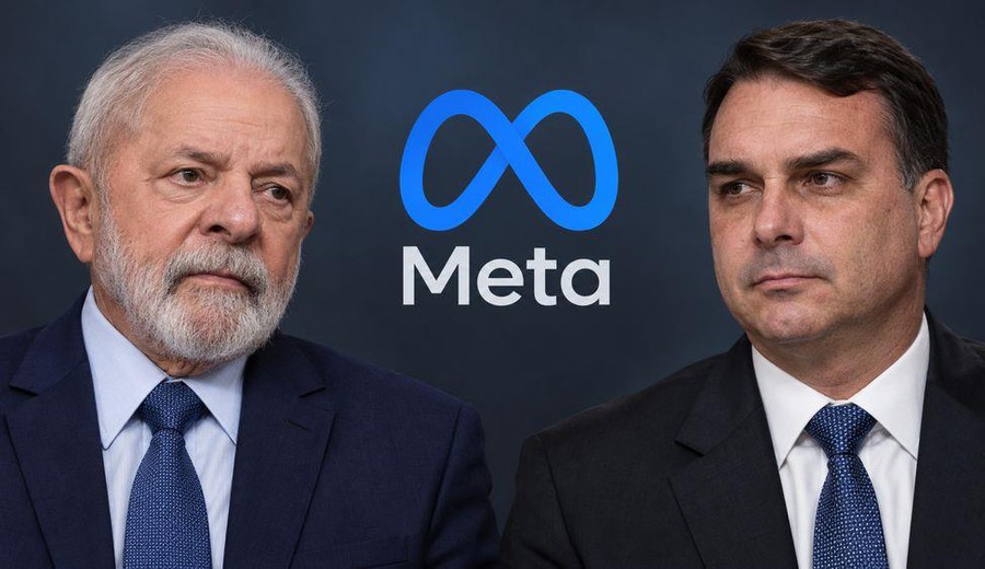 imagen de Meta niega favorecer a Flávio Bolsonaro y el TSE exige explicaciones por las restricciones a la campaña de Lula