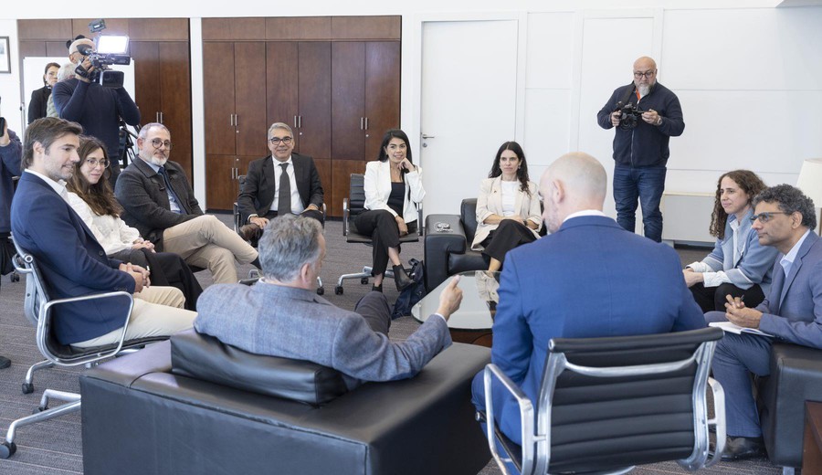 imagen de Orsi recibió al director de Tecnología de Aprendizaje y Sostenibilidad de Google