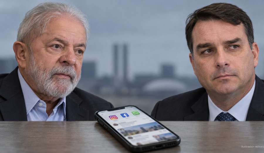 imagen de Lula supera a Bolsonaro en popularidad digital, según Quaest