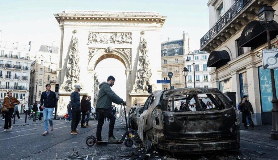 imagen de Ante los desmanes y la violencia urbana, toque de queda en varias ciudades de Francia
