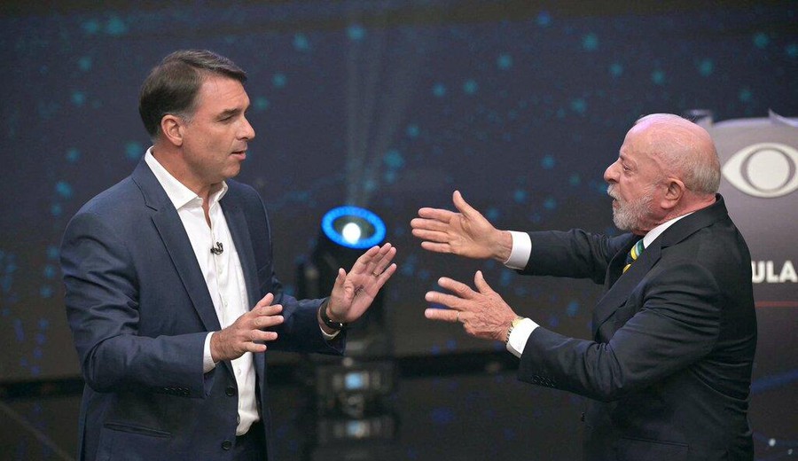imagen de Lula desafía a Flávio Bolsonaro a revelar sus cuentas bancarias