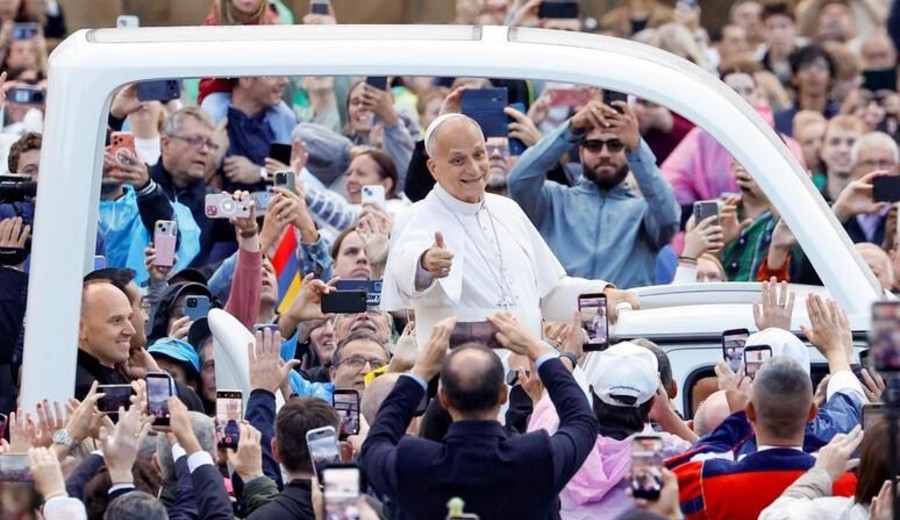 imagen de El papa volvió a San Pedro: "Gracias por sus oraciones"