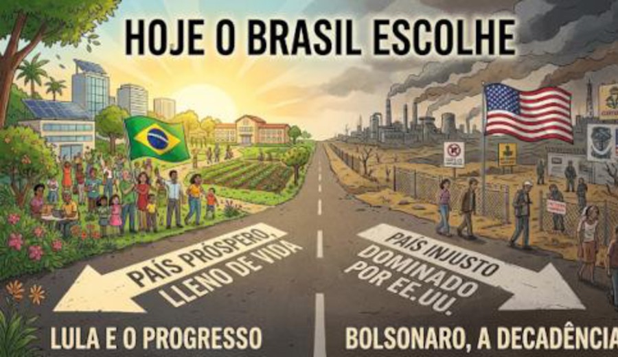 imagen de Brasil decide: democracia y futuro o retroceso y sumisión