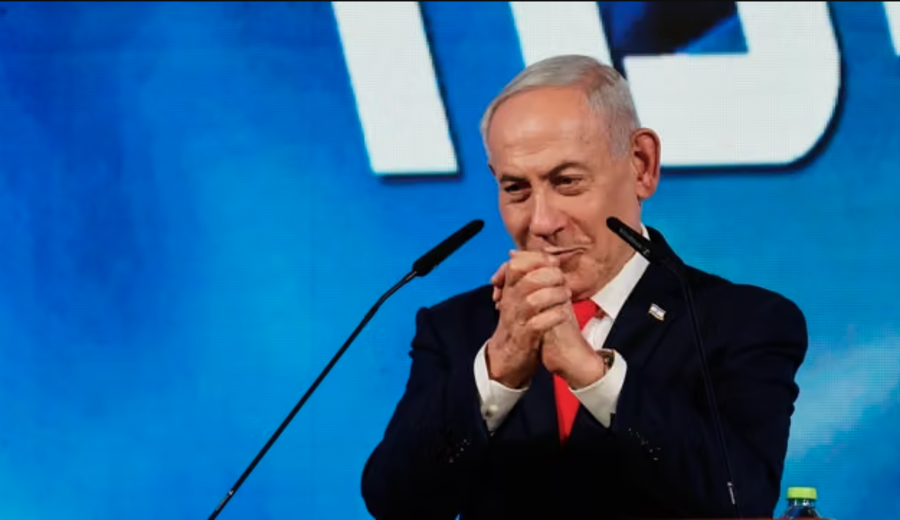 imagen de Israel: El bloque de Netanyahu toma ventaja con el 55% escrutado y se sitúa con 56 escaños frente a los 49 opositores