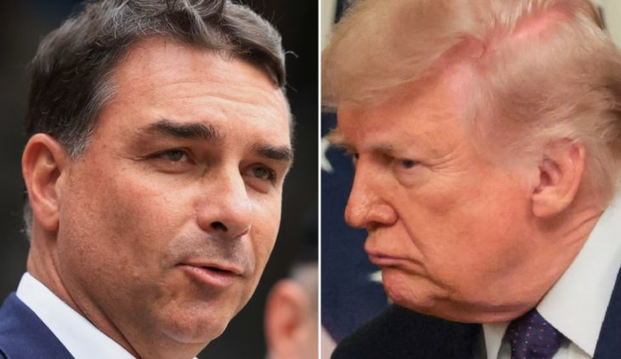 imagen de Demócratas cuestionan a Trump por ofrecer visados a Flávio Bolsonaro y su familia